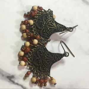 📿💍5 for 20💍📿 earth tone dangle earrings